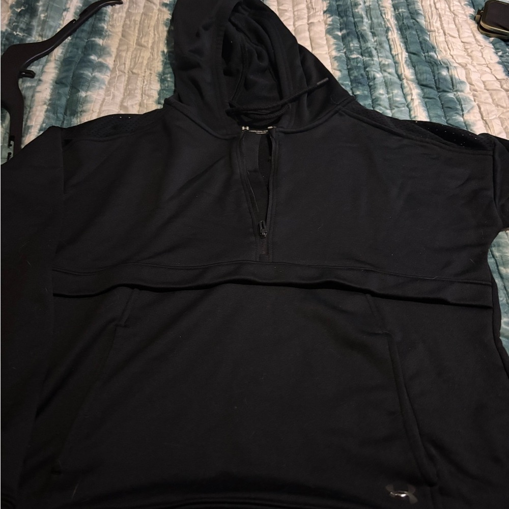 Under Armour Black Quarter-Zip Pullover